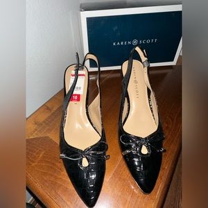Karen Scott Slingback Kitten Heels